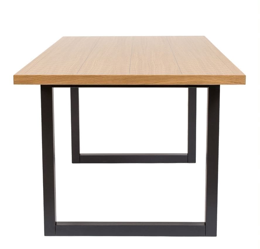 Camden pöytä 180 x 90 cm - kalanruotokuvio - Image 3