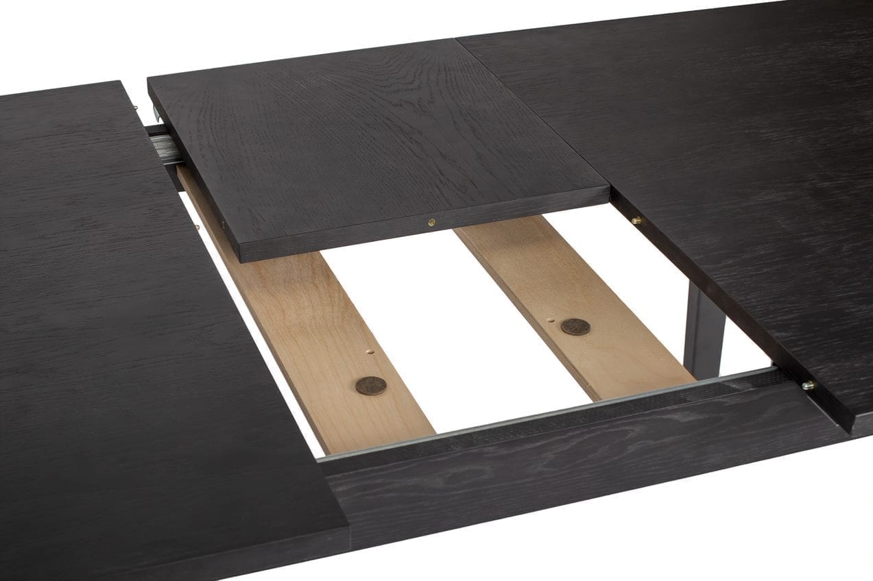 Skagen pöytä, jatkettava 140(180) x 90 cm, musta - Image 7