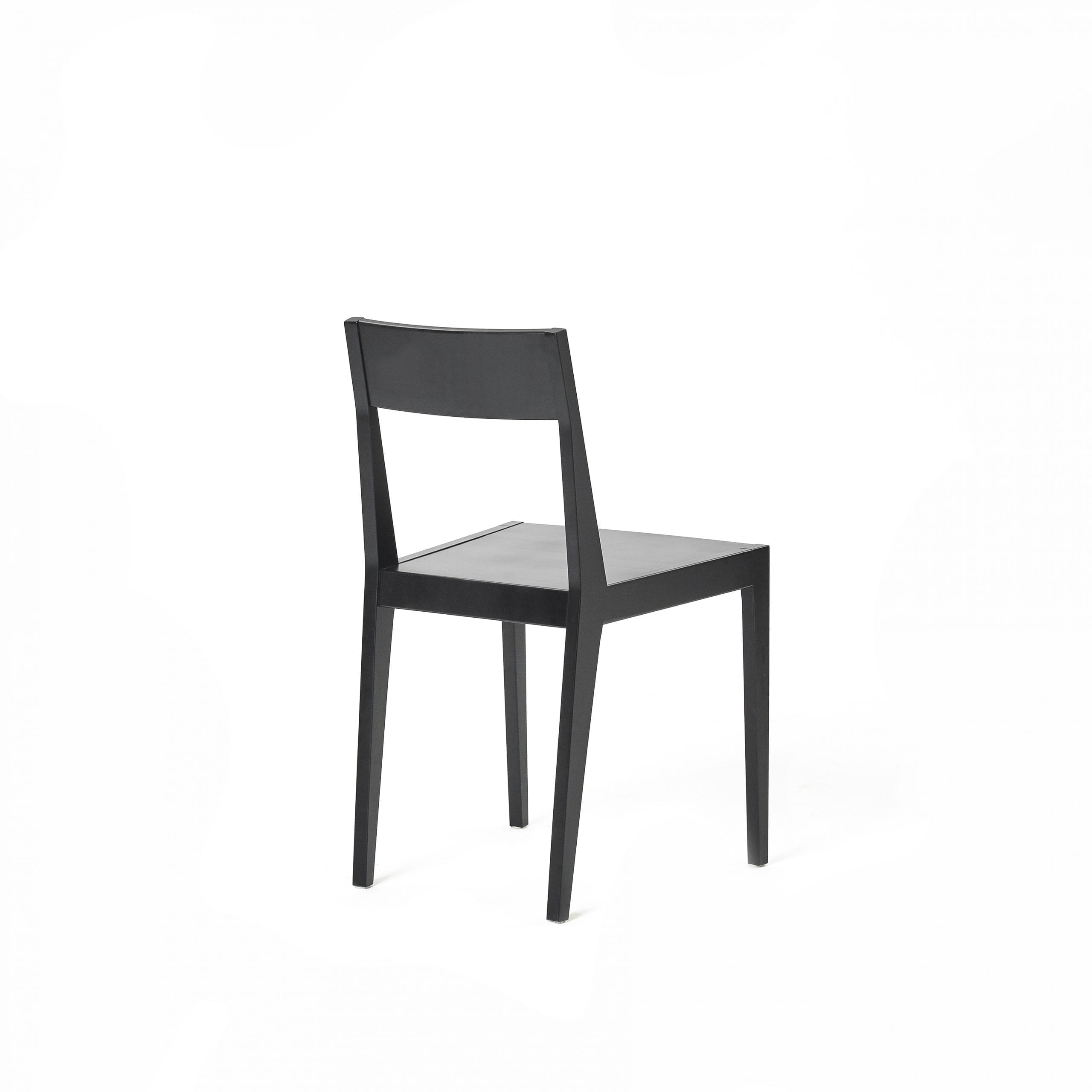 Jurvan Koivu -tuoli, mustaksi petsattua koivua - Image 2