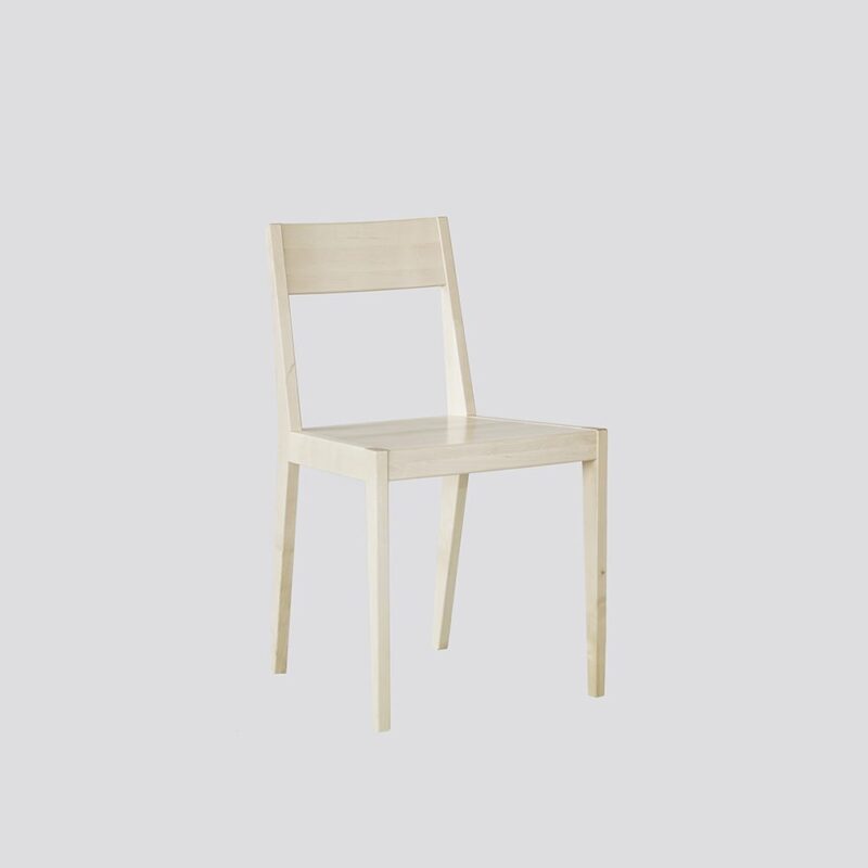 Jurvan Koivu-tuoli, koivua, Juha Mäkelä design.