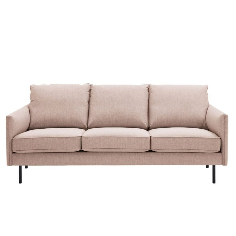 Helsinge sohva, 180 cm, punainen