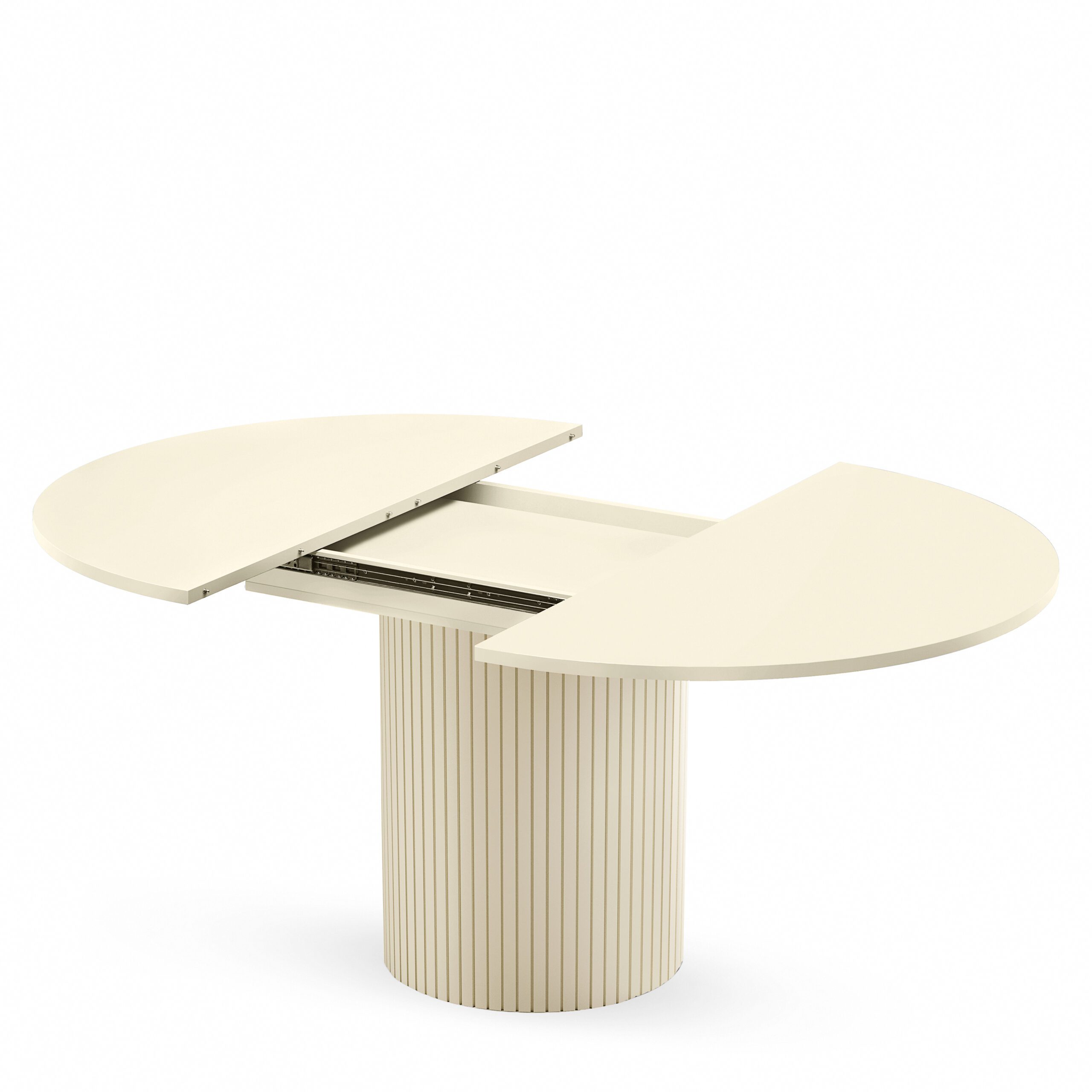 Toscana, jatkettava ruokapöytä 120 MEL Casmere Beige - Image 4