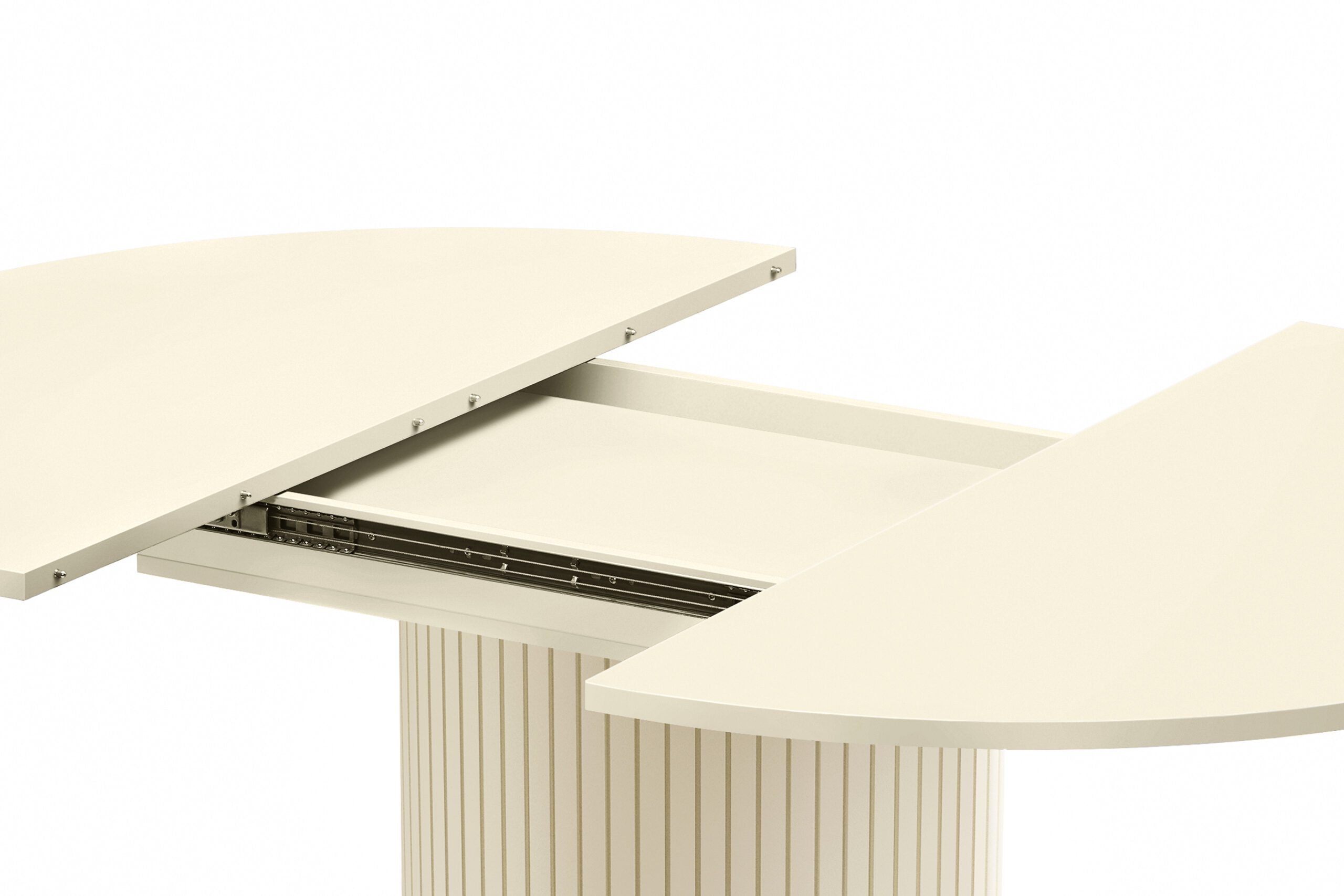 Toscana, jatkettava ruokapöytä 120 MEL Casmere Beige - Image 3