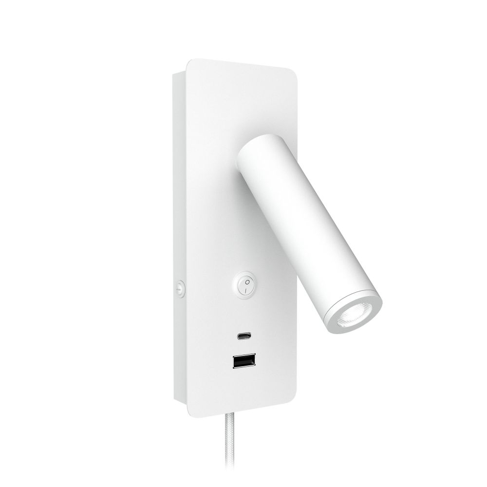 Gent seinävalaisin USB-laturilla.