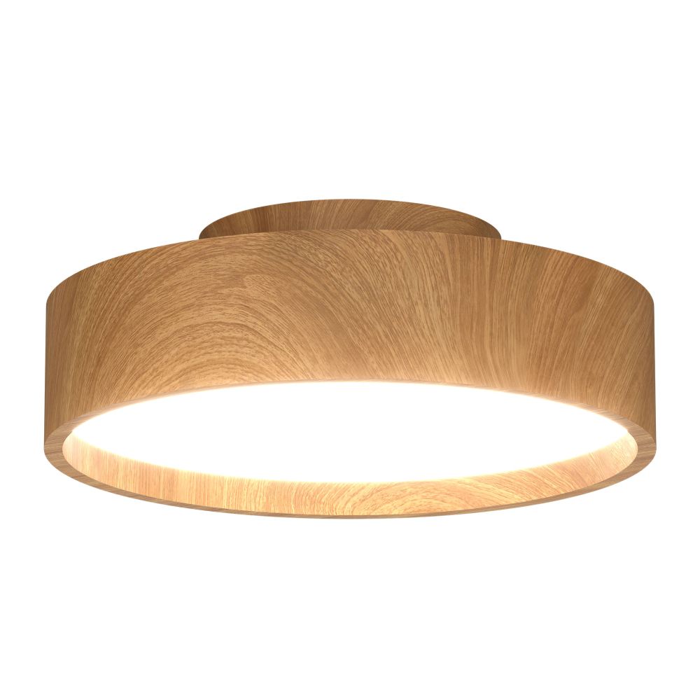 Oak-kattovalaisin, halk. 50 cm, puusävyinen metallirunko. Kaunis ja suosittu valaisin. Valmistaja: Valaisin Grönlund.